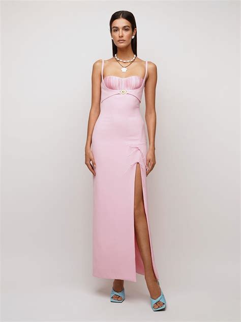 versace sleeveless dress|Versace women dresses.